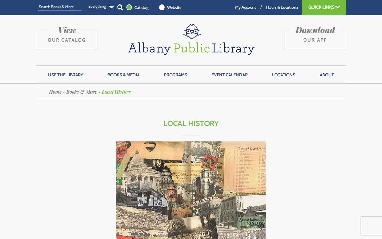Town of Colonie city directory research at Albany Public Library Local History